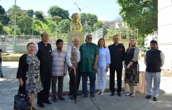 Gandhi Jayanti celebrado en Venezuela