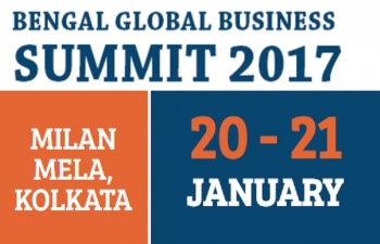 Bengal Global Business Summit (BGBS) on 20-21 January, 2017, in Milan Mela, Kolkata