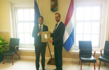 Ambassador paid a visit to Curacao