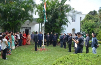 Celebration of 71st Independence Day of India in Venezuela.