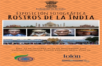 Photograph Exhibition "Rostros de la India" 