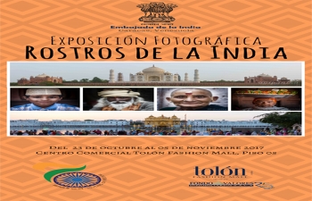 Photograph Exhibition "Rostros de la India" 