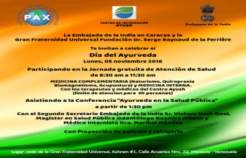 3rd Ayurveda Day Celebrated at Maracay, Venezuela