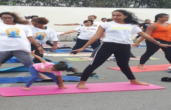 5TH INTERNATIONAL DAY OF YOGA AT CURACAO