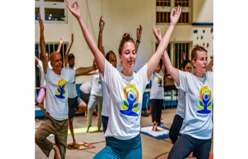 5TH INTERNATIONAL DAY OF YOGA AT SINT MAARTEN