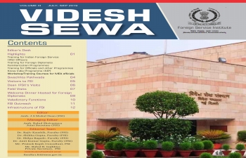 VIDESH SEWA - Newsletter of Foreign Service Institute