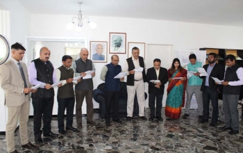 All members of the Embassy took Rashtriya Ekta Diwas Pledge on 31st October 2019