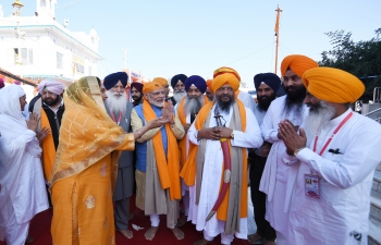 PM address at Dera Baba Nanak in Gurdaspur, Punjab