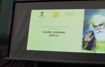 Celebration of the 550th Birth Anniversary of Guru Nanak Devji