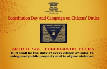 Constitution Day and Campaign on Citizens Duties (51A-I)