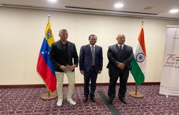 The Embassy organized a trade promotion event focused on pharma and energy sectors in Caracas on Thursday 14 December, 2023 with participation from Venezuelan Government, Industry and Chambers of Commerce.