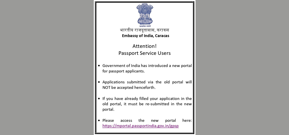 Important Notice: For Passport Applicants