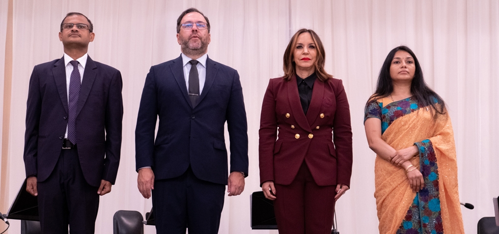 The Mission hosted a reception to celebrate the 76th Republic Day of India on Tuesday, 28 January at Caracas. H.E. Mr. Yvan Gil Pinto, Minister of People's Power for Foreign Affairs of the Bolivarian Republic of Venezuela, was the Chief Guest